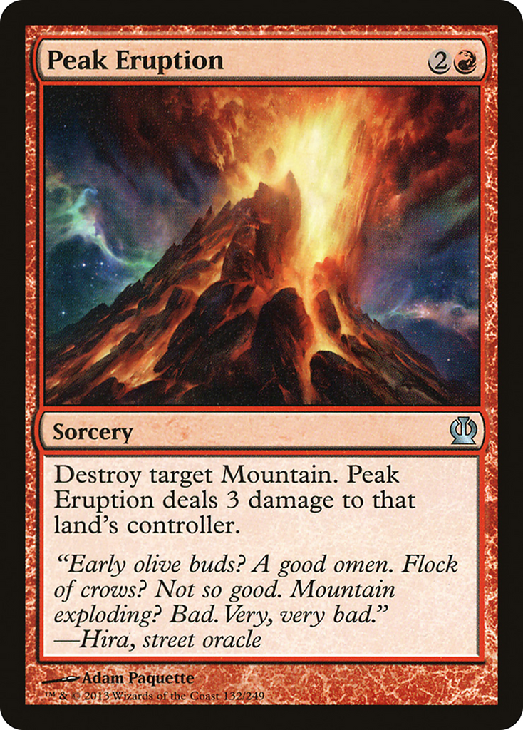 Magic: The Gathering - Peak Eruption - Theros