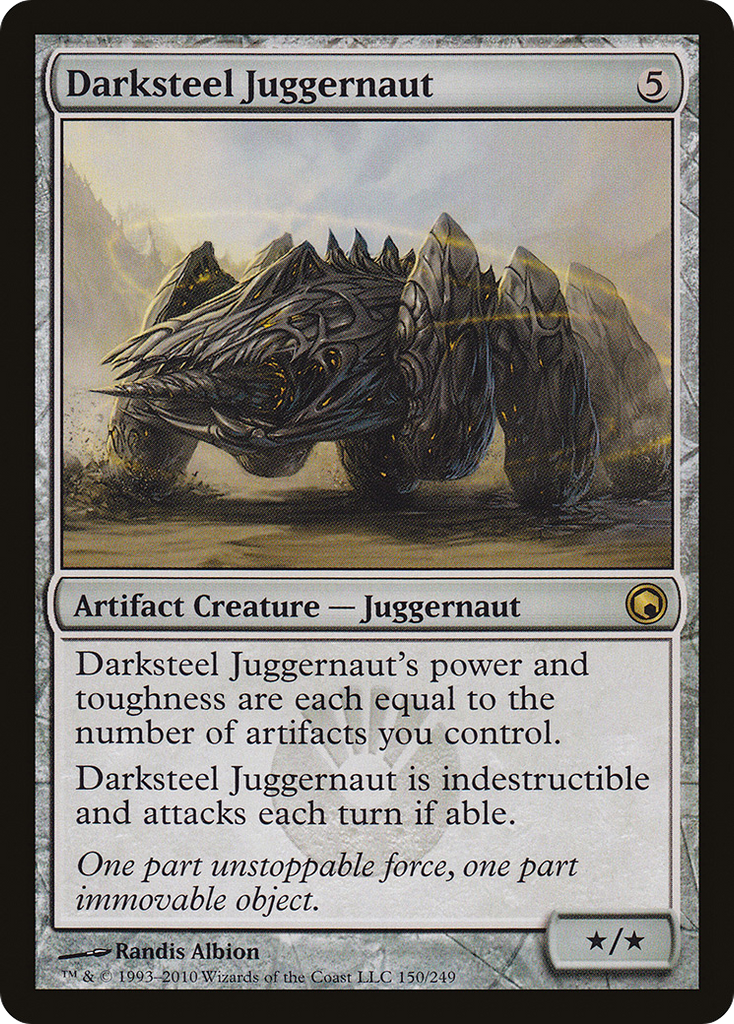 Magic: The Gathering - Darksteel Juggernaut - Scars of Mirrodin