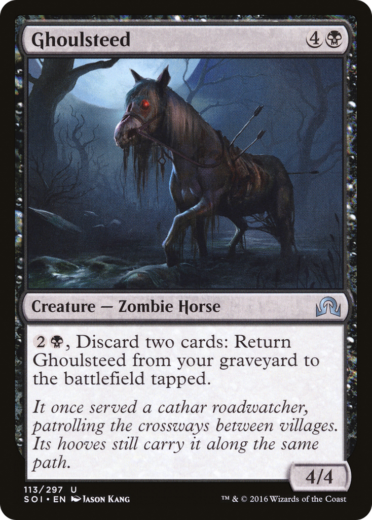 Magic: The Gathering - Ghoulsteed - Shadows over Innistrad