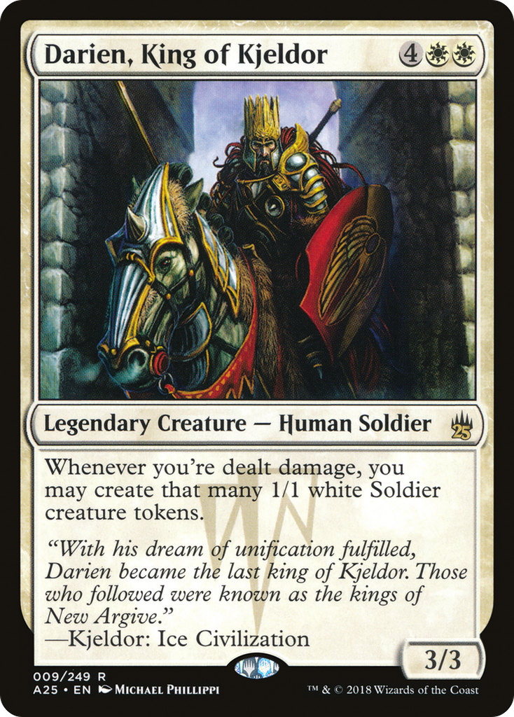 Magic: The Gathering - Darien, King of Kjeldor - Masters 25