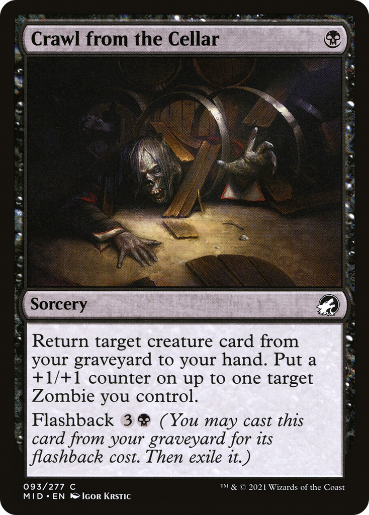 Magic: The Gathering - Crawl from the Cellar - Innistrad: Midnight Hunt