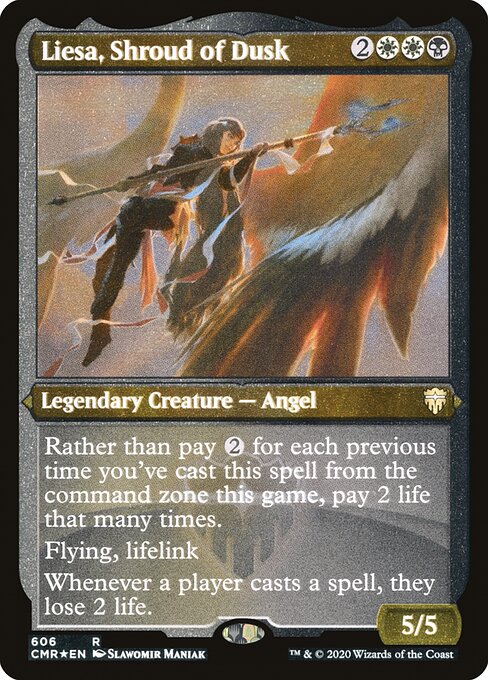 Magic the Gathering - Liesa, Shroud of Dusk Foil - Commander Legends