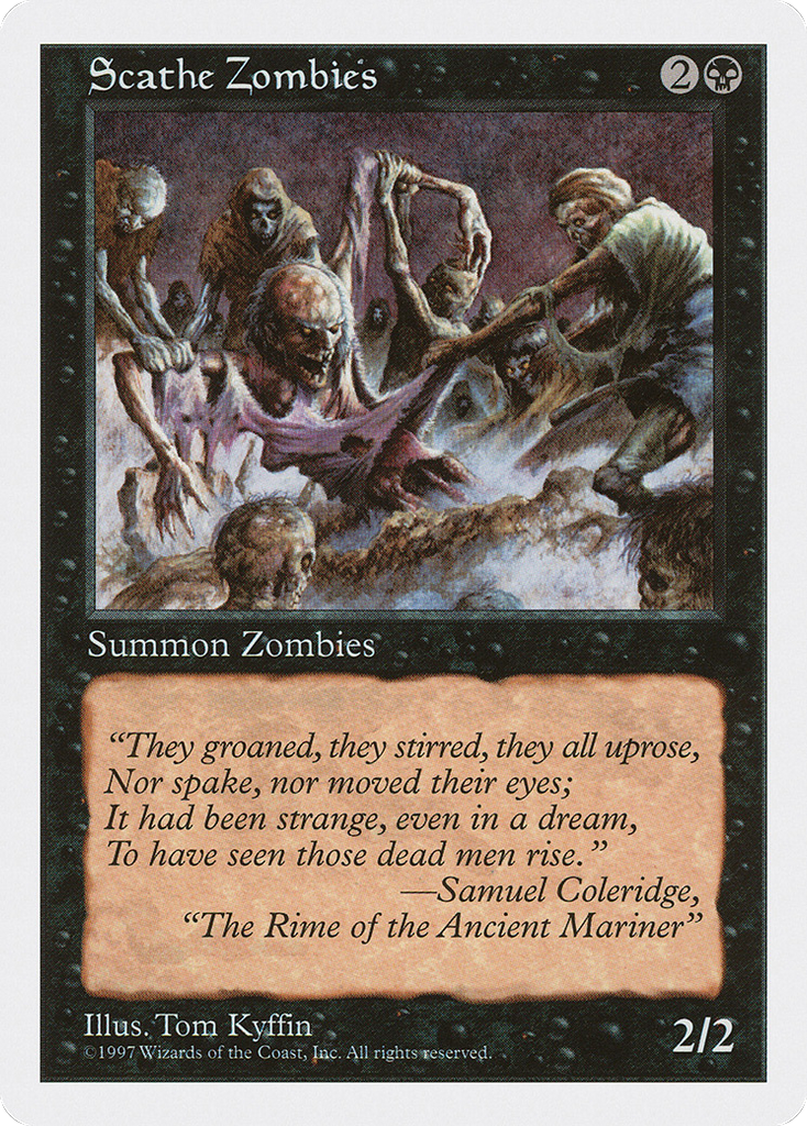 Magic: The Gathering - Scathe Zombies - Fifth Edition