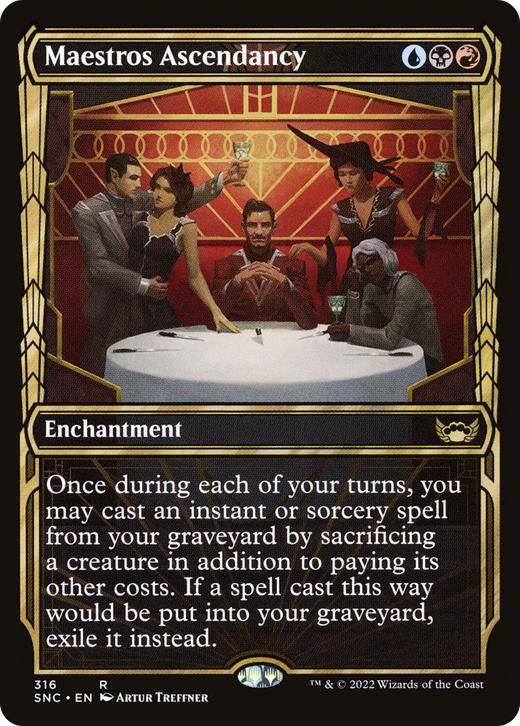 Magic: The Gathering - Maestros Ascendancy Foil - Streets of New Capenna