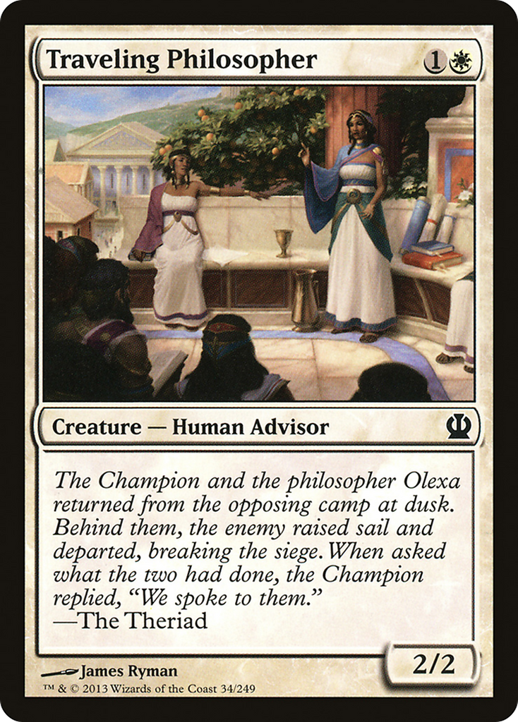 Magic: The Gathering - Traveling Philosopher - Theros