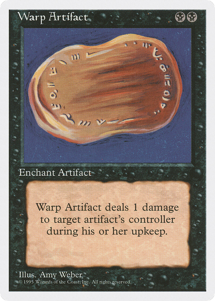 Magic: The Gathering - Warp Artifact - Fourth Edition