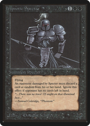 Magic: The Gathering - Hypnotic Specter - Limited Edition Beta