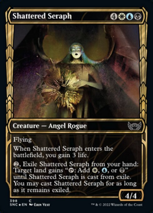 Magic the Gathering - Shattered Seraph Foil - Streets of New Capenna