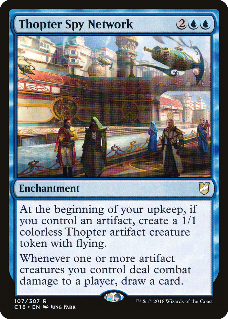 Magic: The Gathering - Thopter Spy Network - Commander 2018