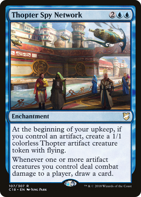 Magic: The Gathering - Thopter Spy Network - Commander 2018