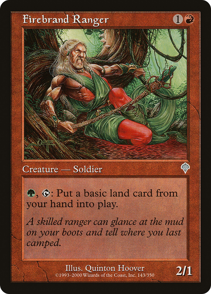 Magic: The Gathering - Firebrand Ranger - Invasion