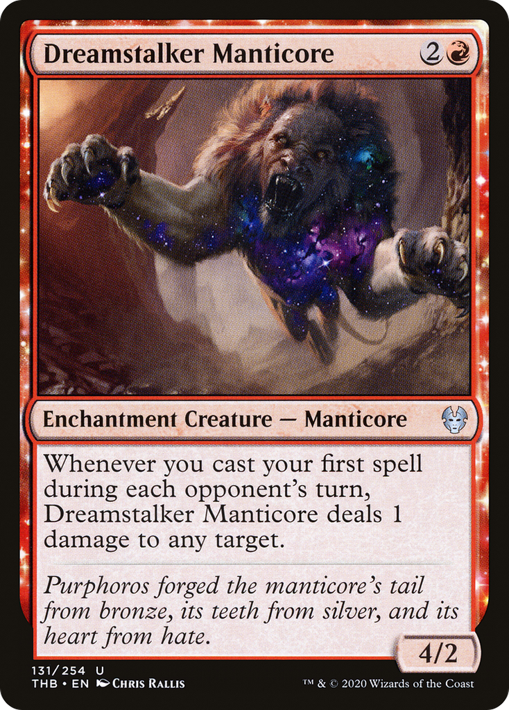 Magic: The Gathering - Dreamstalker Manticore - Theros Beyond Death