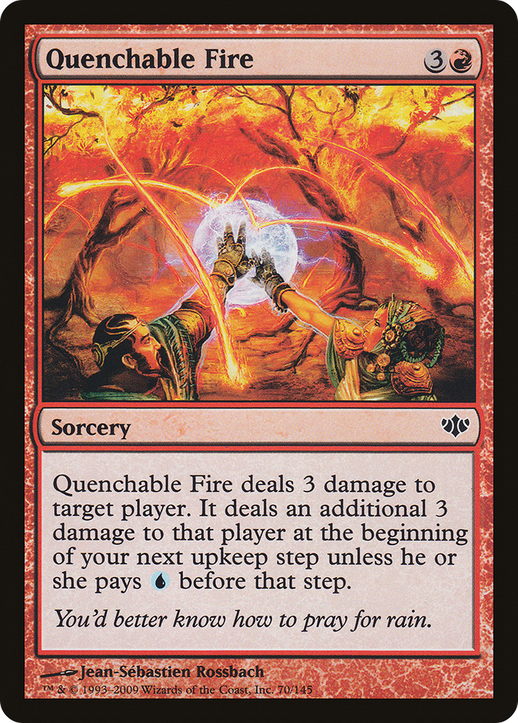 Magic: The Gathering - Quenchable Fire - Conflux