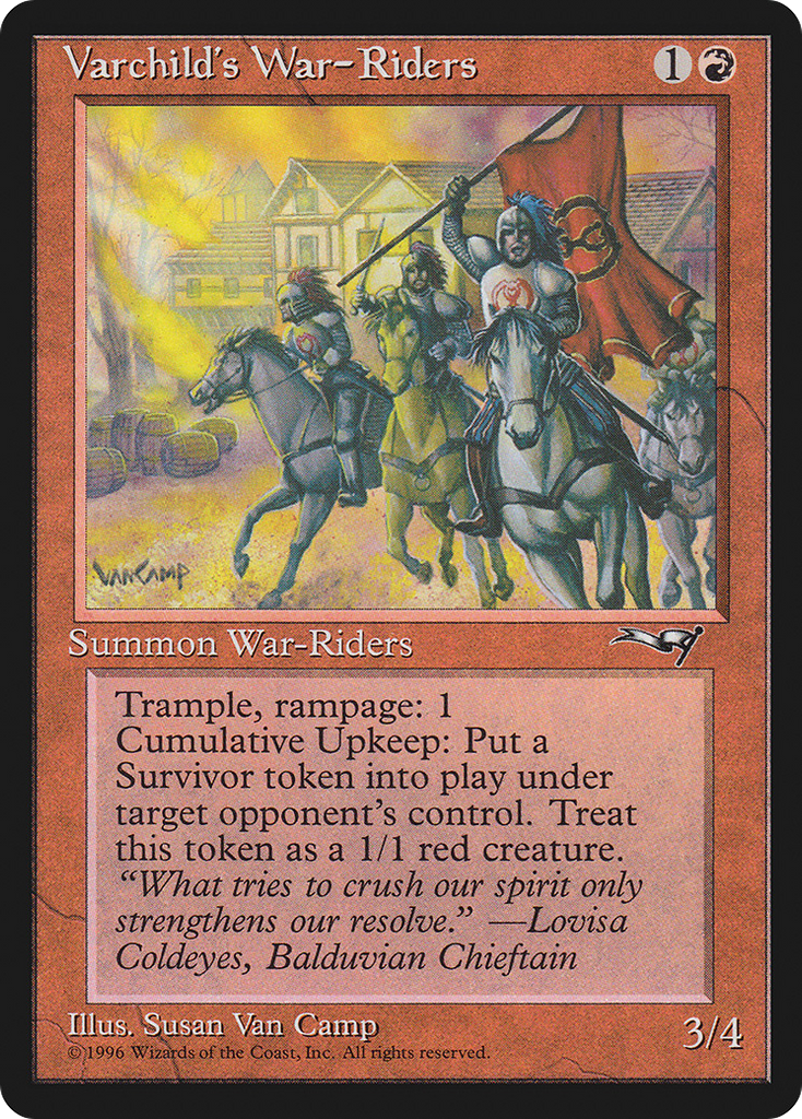Magic: The Gathering - Varchild's War-Riders - Alliances