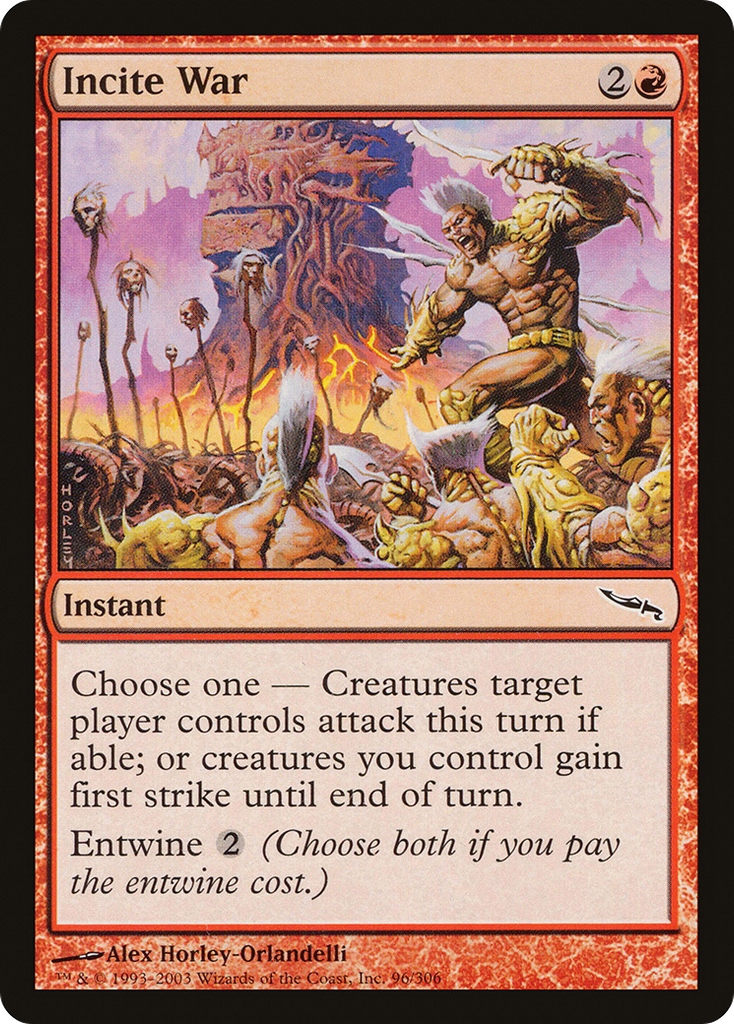 Magic: The Gathering - Incite War - Mirrodin