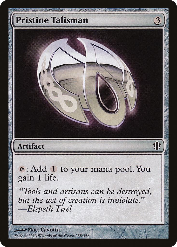 Magic: The Gathering - Pristine Talisman - Commander 2013