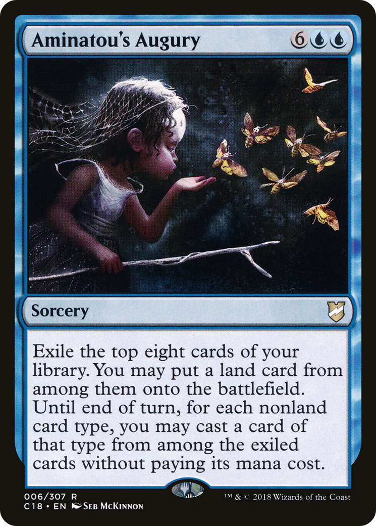 Magic: The Gathering - Aminatou's Augury - Commander 2018