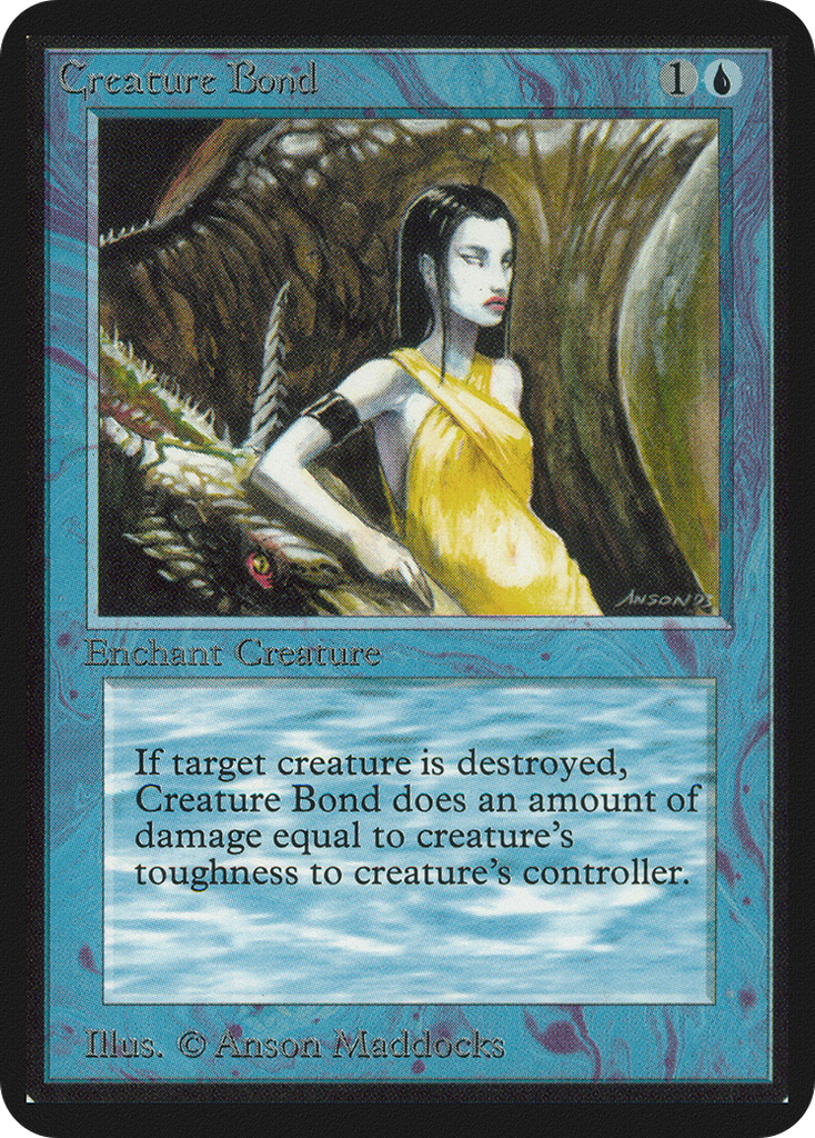 Magic: The Gathering - Creature Bond - Limited Edition Alpha