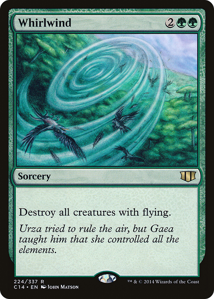 Magic: The Gathering - Whirlwind - Commander 2014