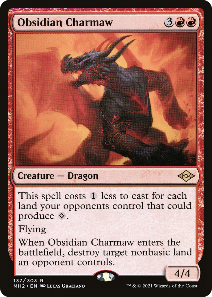 Magic: The Gathering - Obsidian Charmaw - Modern Horizons 2