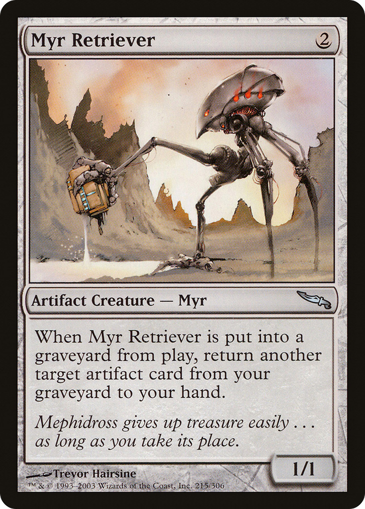 Magic: The Gathering - Myr Retriever - Mirrodin