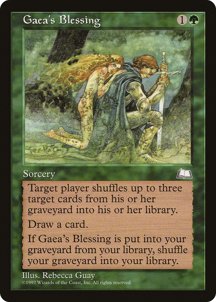Magic: The Gathering - Gaea's Blessing - Weatherlight