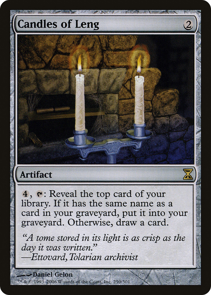 Magic: The Gathering - Candles of Leng - Time Spiral