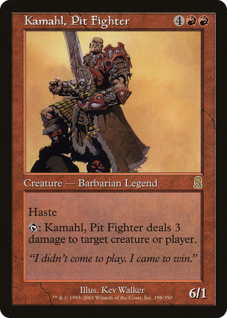 Magic: The Gathering - Kamahl, Pit Fighter - Odyssey