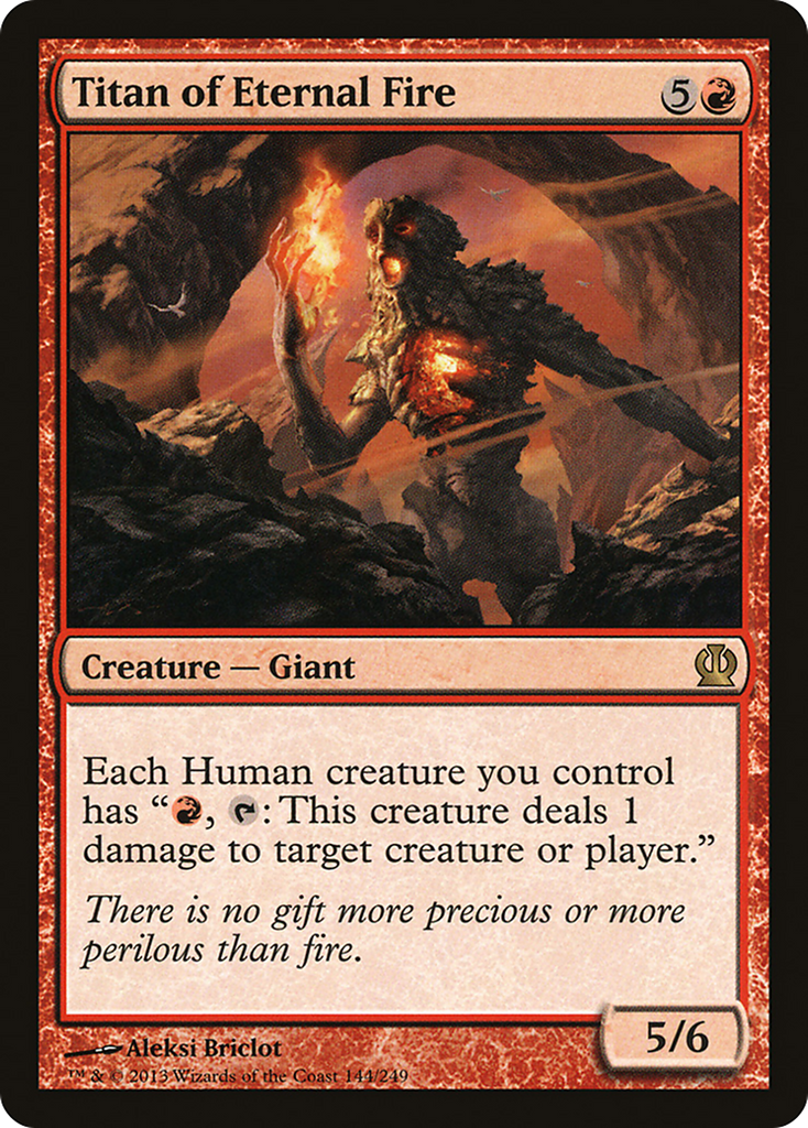 Magic: The Gathering - Titan of Eternal Fire - Theros