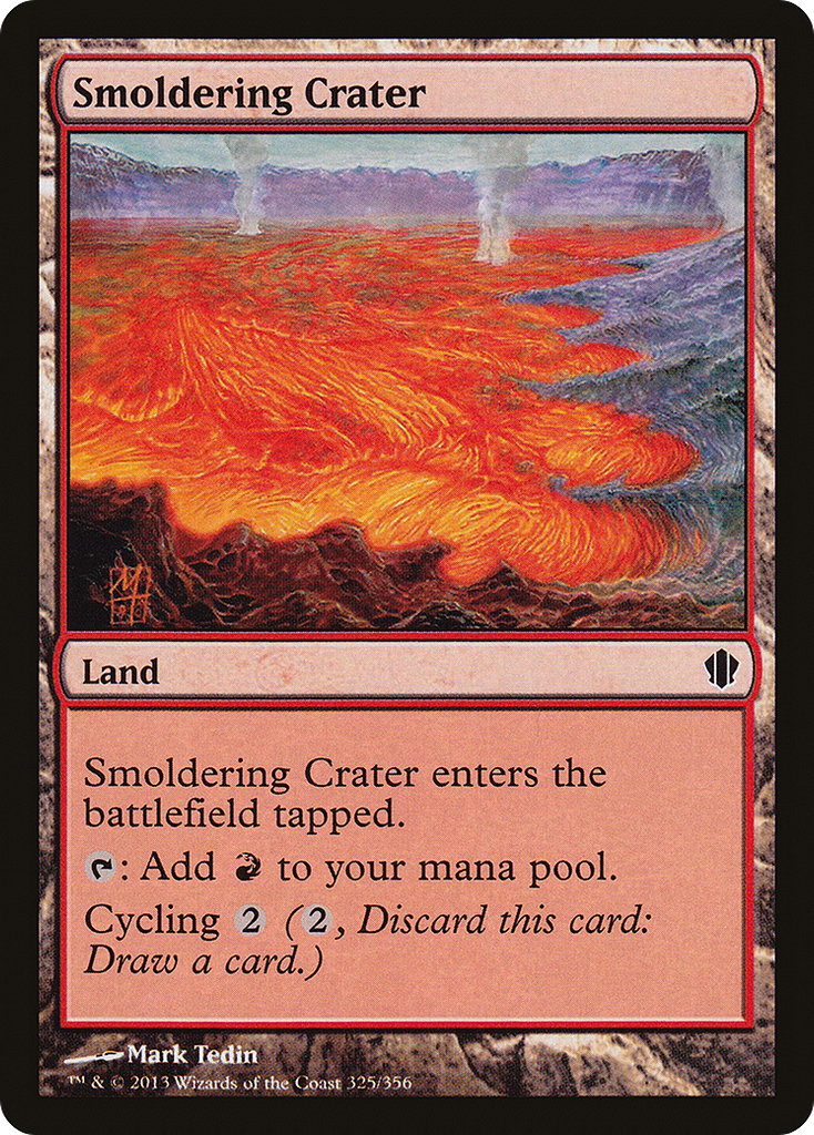 Magic: The Gathering - Smoldering Crater - Commander 2013