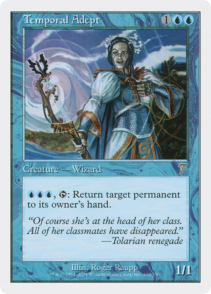 Magic: The Gathering - Temporal Adept - Seventh Edition