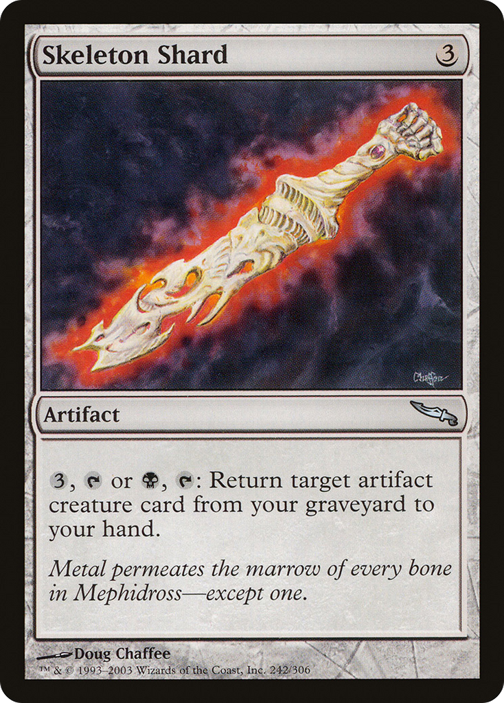 Magic: The Gathering - Skeleton Shard - Mirrodin