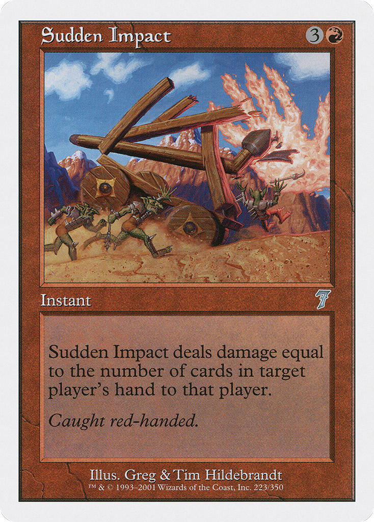 Magic: The Gathering - Sudden Impact - Seventh Edition