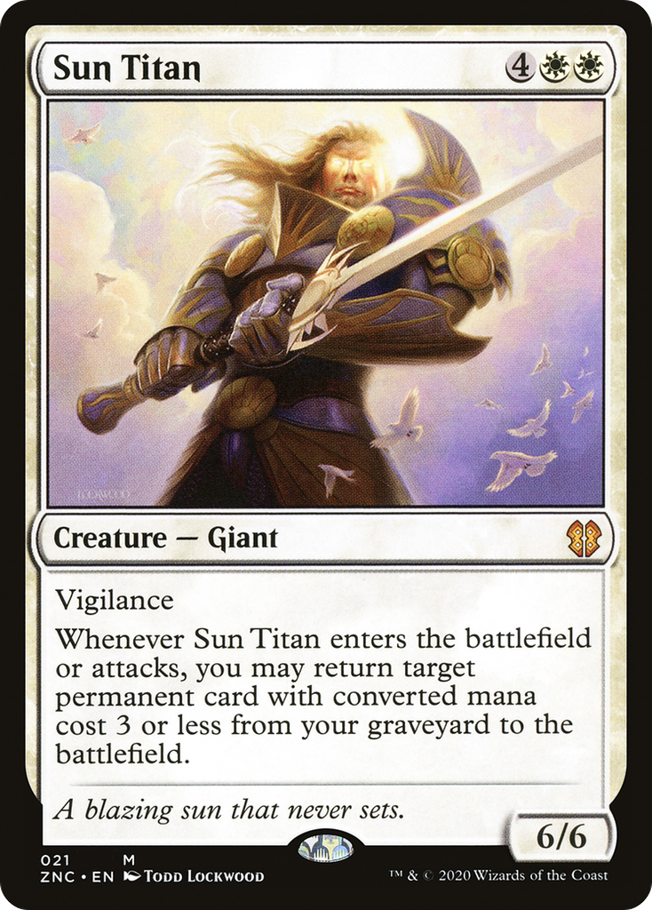 Magic: The Gathering - Sun Titan - Zendikar Rising Commander
