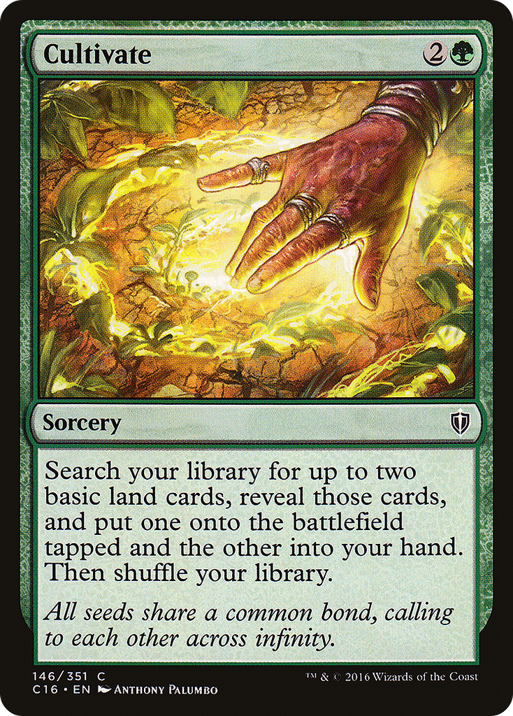 Magic: The Gathering - Cultivate - Commander 2016