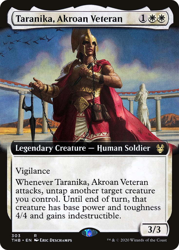 Magic: The Gathering - Taranika, Akroan Veteran - Theros Beyond Death