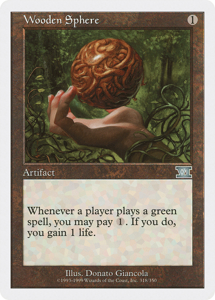 Magic: The Gathering - Wooden Sphere - Classic Sixth Edition