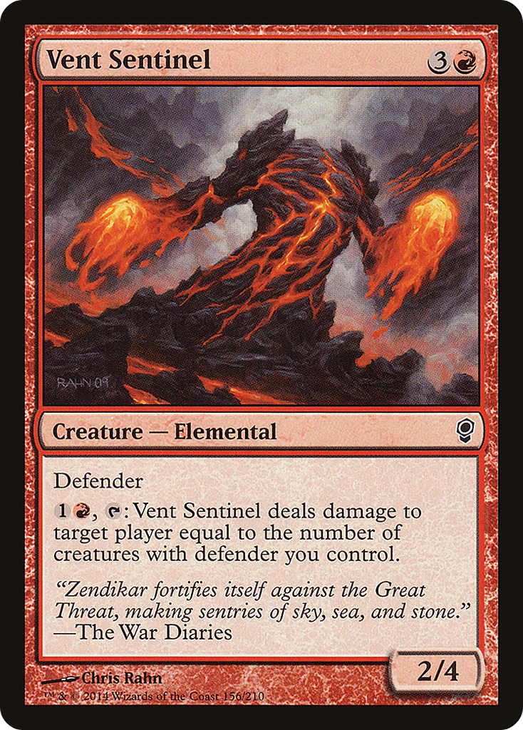 Magic: The Gathering - Vent Sentinel - Conspiracy