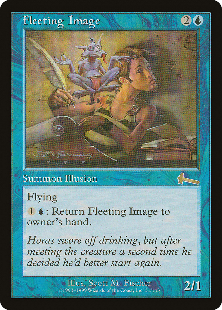 Magic: The Gathering - Fleeting Image - Urza's Legacy