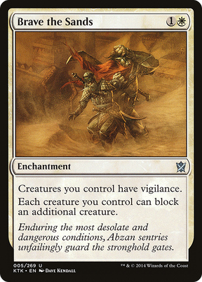 Magic: The Gathering - Brave the Sands - Khans of Tarkir