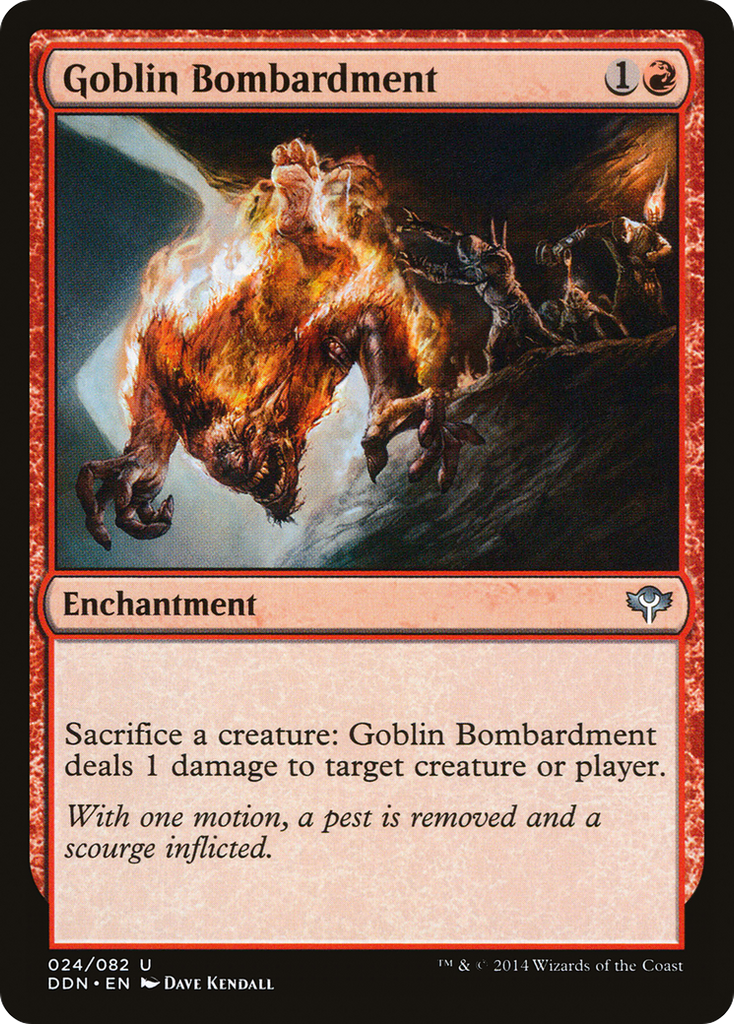 Magic: The Gathering - Goblin Bombardment - Duel Decks: Speed vs. Cunning