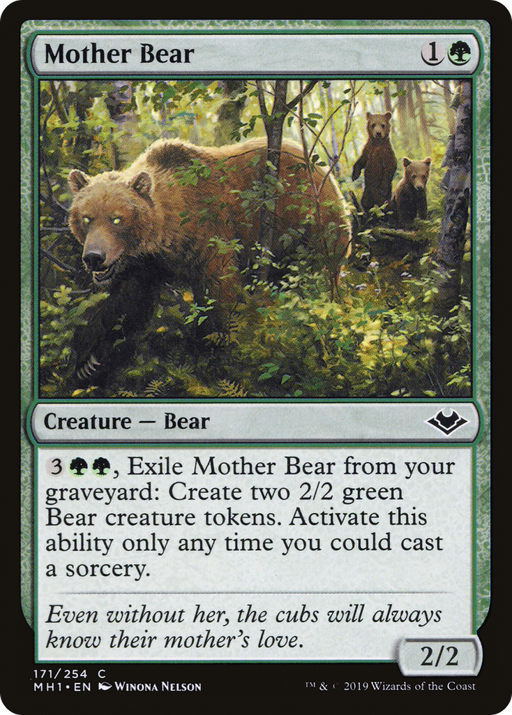 Magic: The Gathering - Mother Bear - Modern Horizons