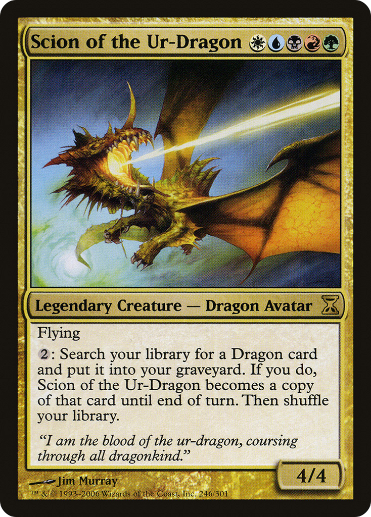 Magic: The Gathering - Scion of the Ur-Dragon - Time Spiral