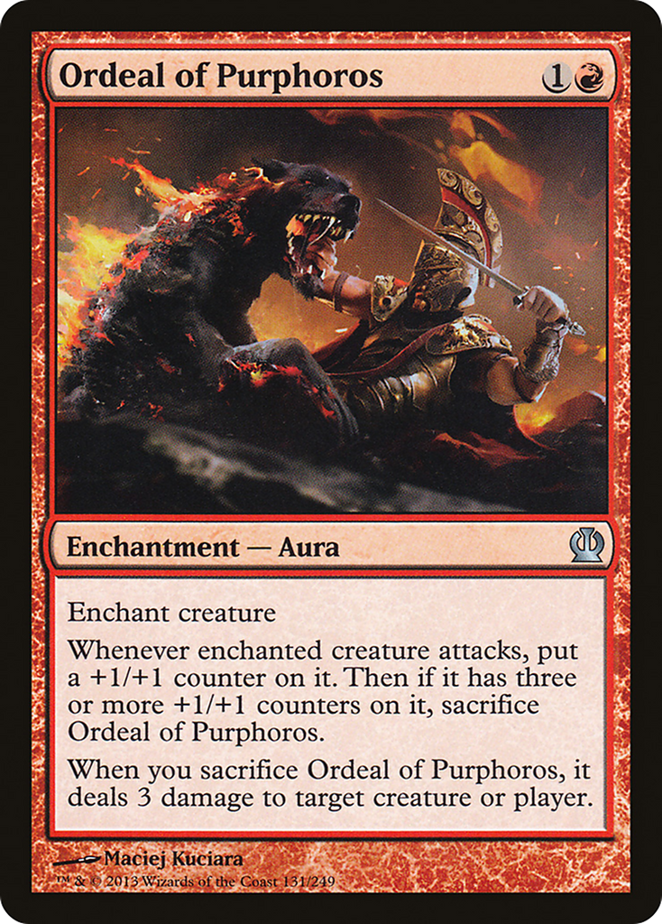 Magic: The Gathering - Ordeal of Purphoros - Theros