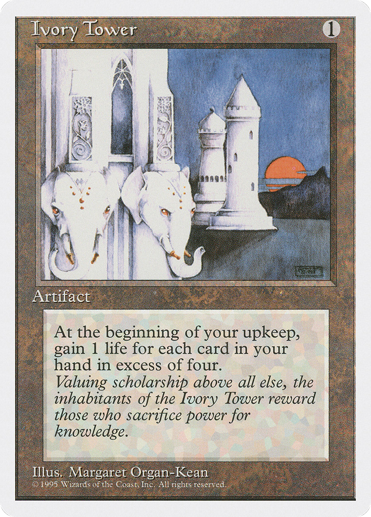 Magic: The Gathering - Ivory Tower - Fourth Edition