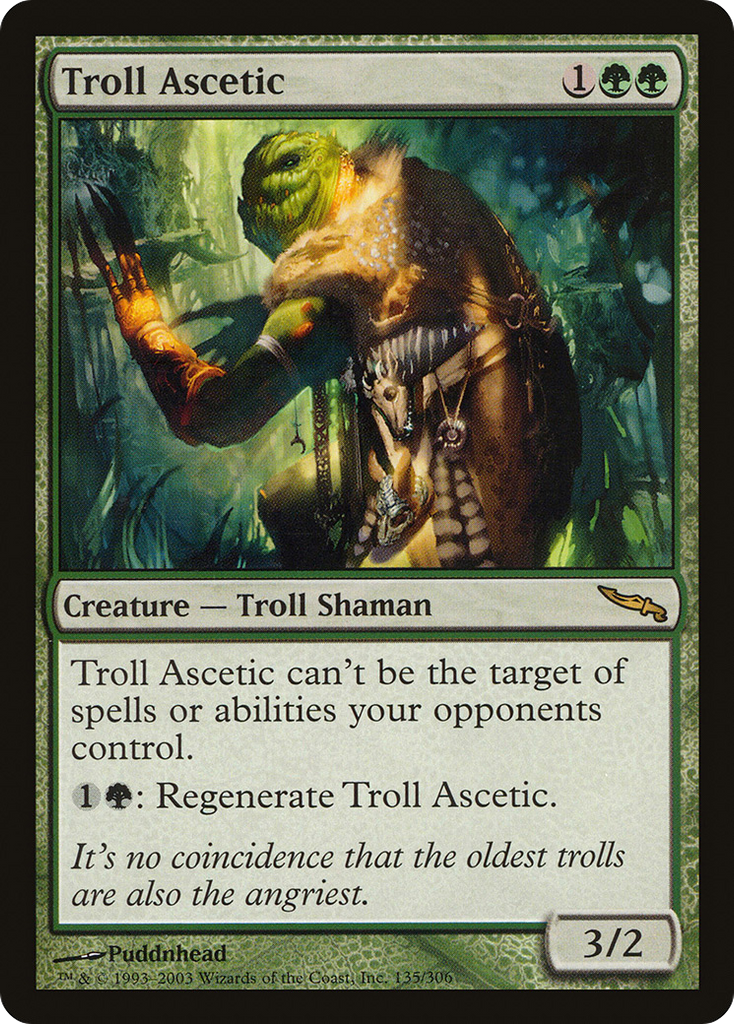 Magic: The Gathering - Troll Ascetic - Mirrodin