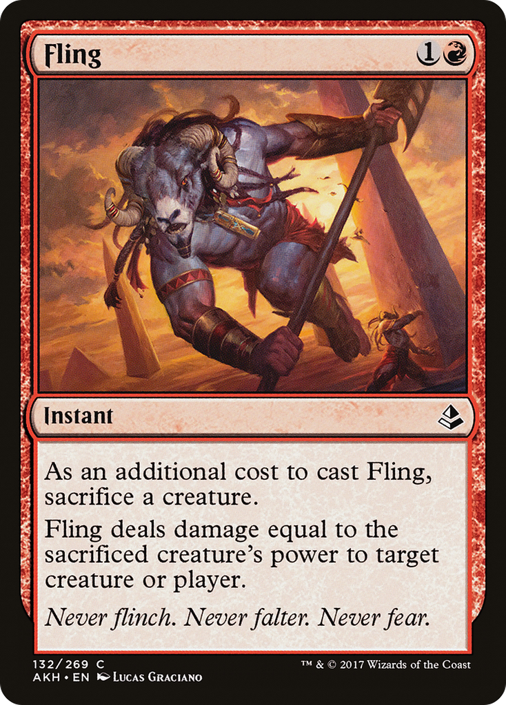 Magic: The Gathering - Fling - Amonkhet