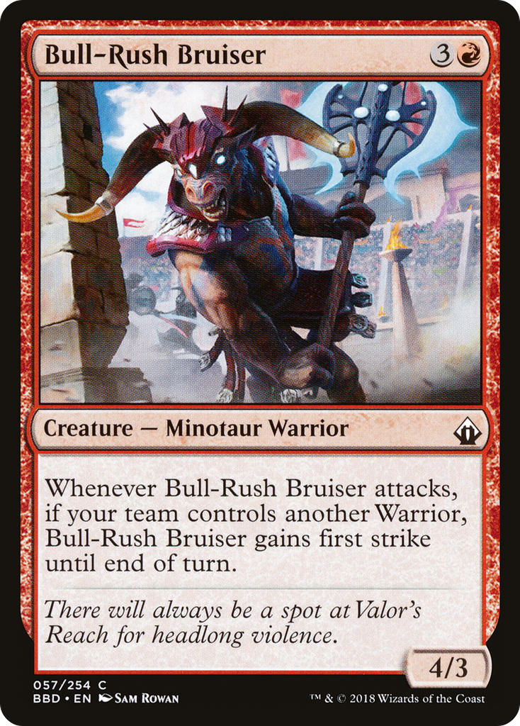 Magic: The Gathering - Bull-Rush Bruiser - Battlebond