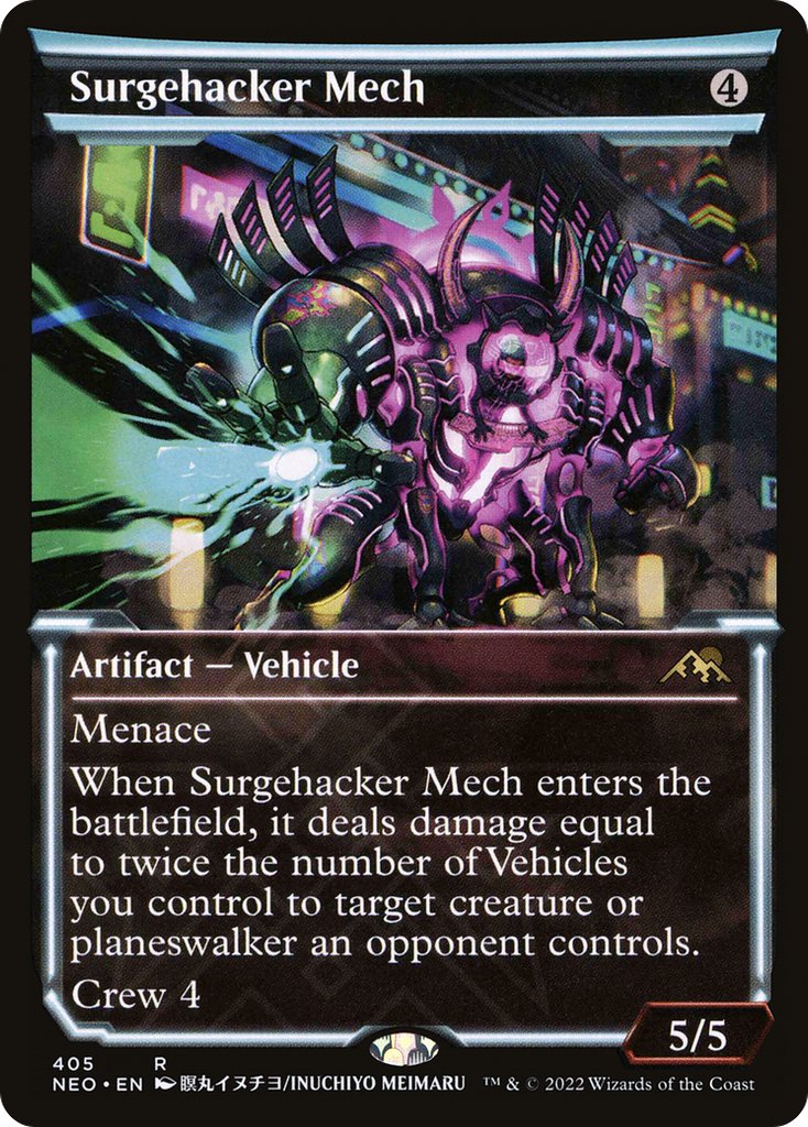 Magic: The Gathering - Surgehacker Mech Foil - Kamigawa: Neon Dynasty