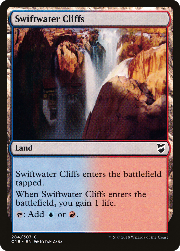 Magic: The Gathering - Swiftwater Cliffs - Commander 2018